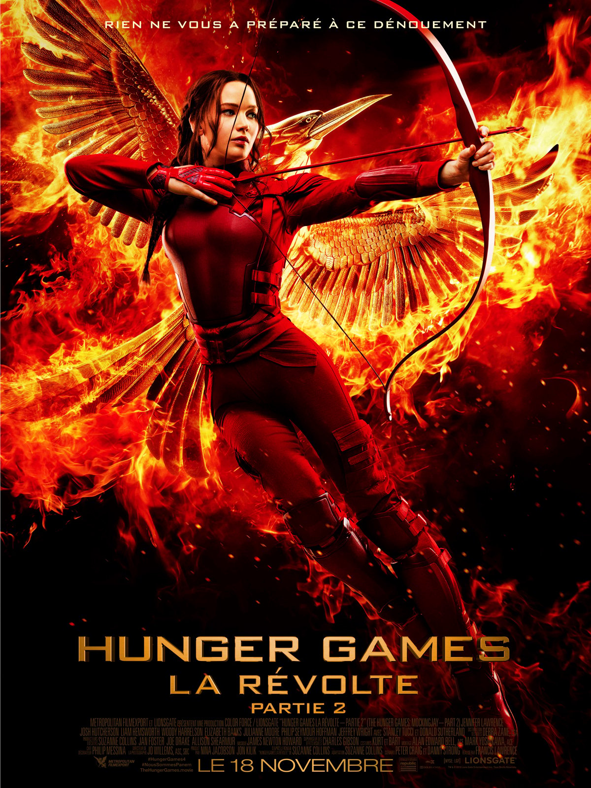 Hunger Games - La Révolte : Partie 2 - film 2015 - AlloCiné