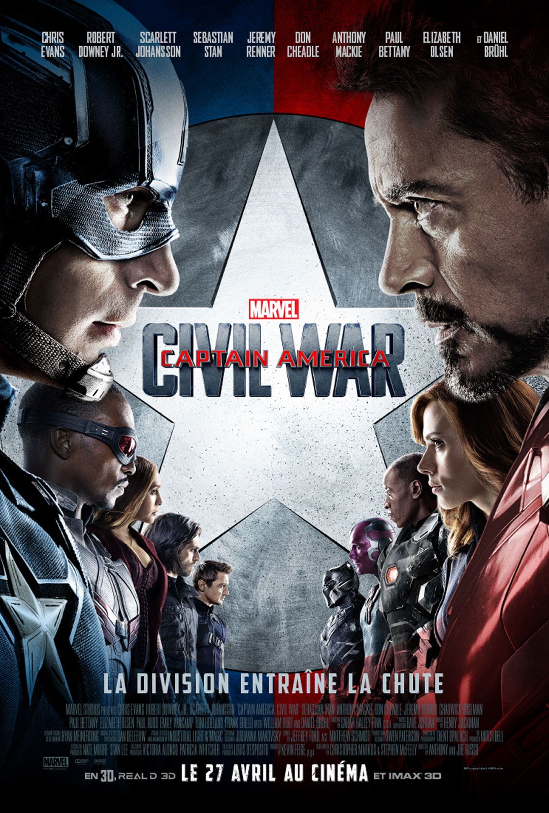 Captain America: Civil War streaming fr