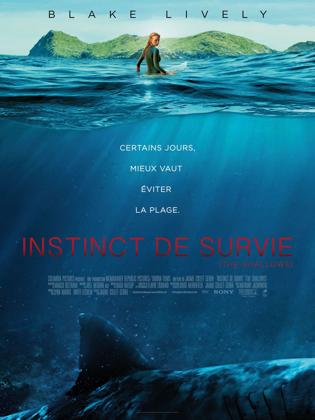 Instinct de survie - The Shallows streaming vf gratuit