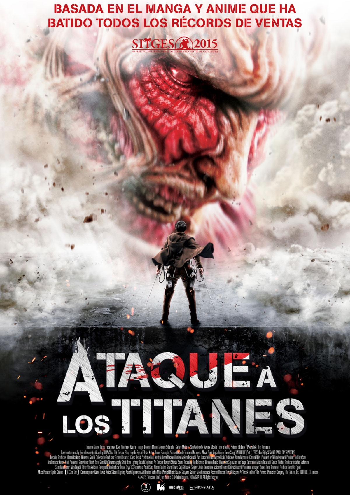 Attaque Des Titans Film Streaming Affiche du film L'Attaque des Titans - Photo 2 sur 11 - AlloCiné