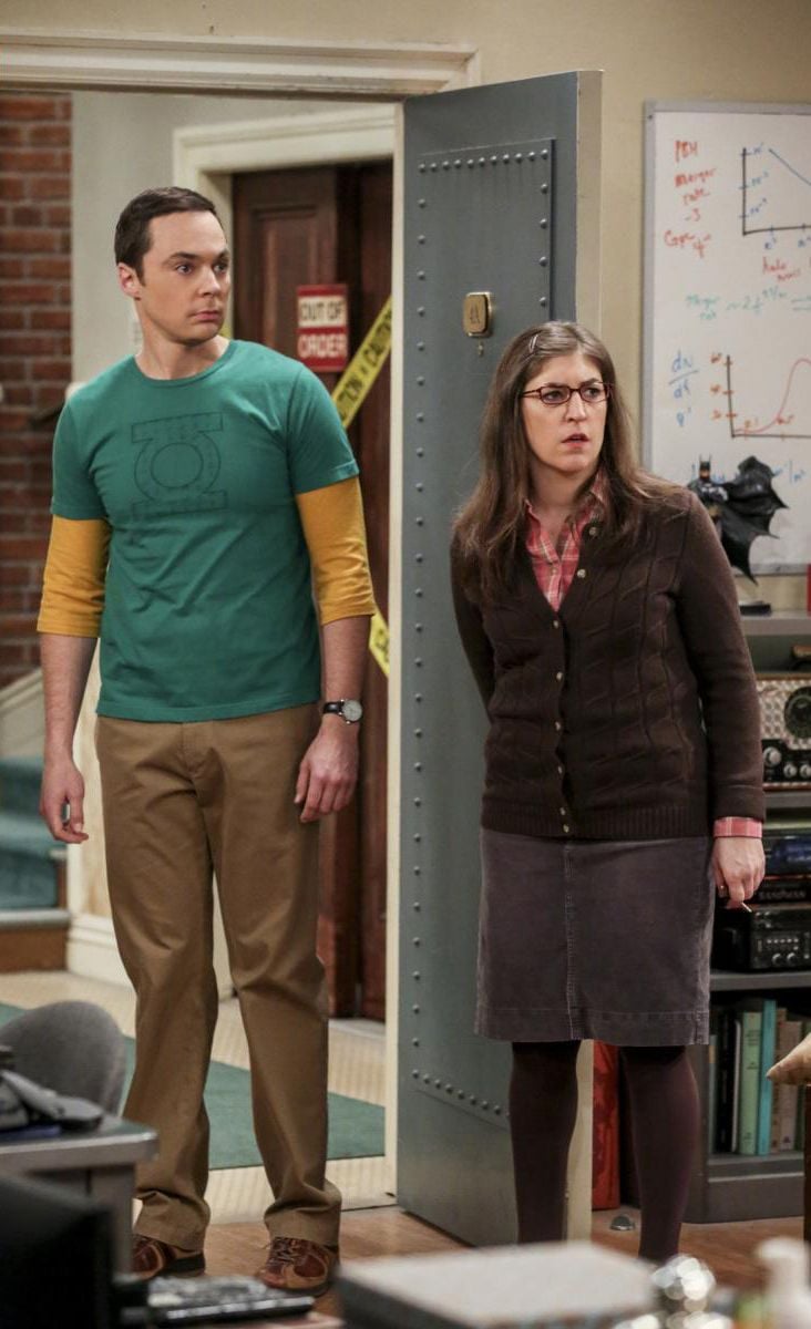 Photo De Mayim Bialik The Big Bang Theory Photo Jim Parsons Mayim Bialik Photo 100 Sur 9036