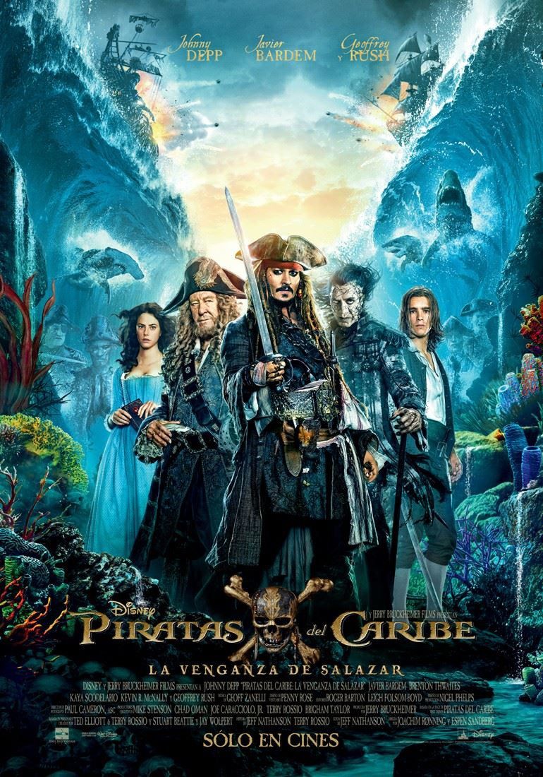Affiche Pirates Des Caraibes