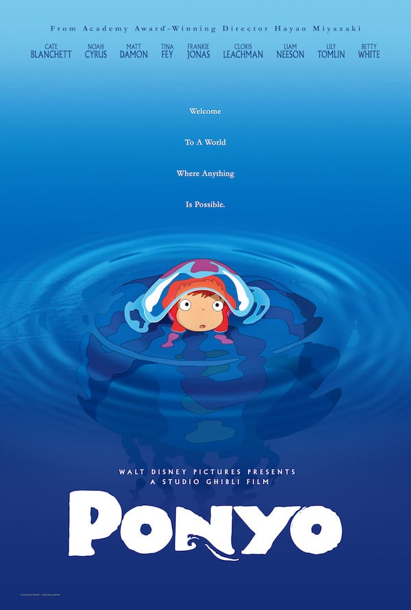 Ponyo sur la falaise en Blu Ray : Ponyo sur la falaise - AlloCiné