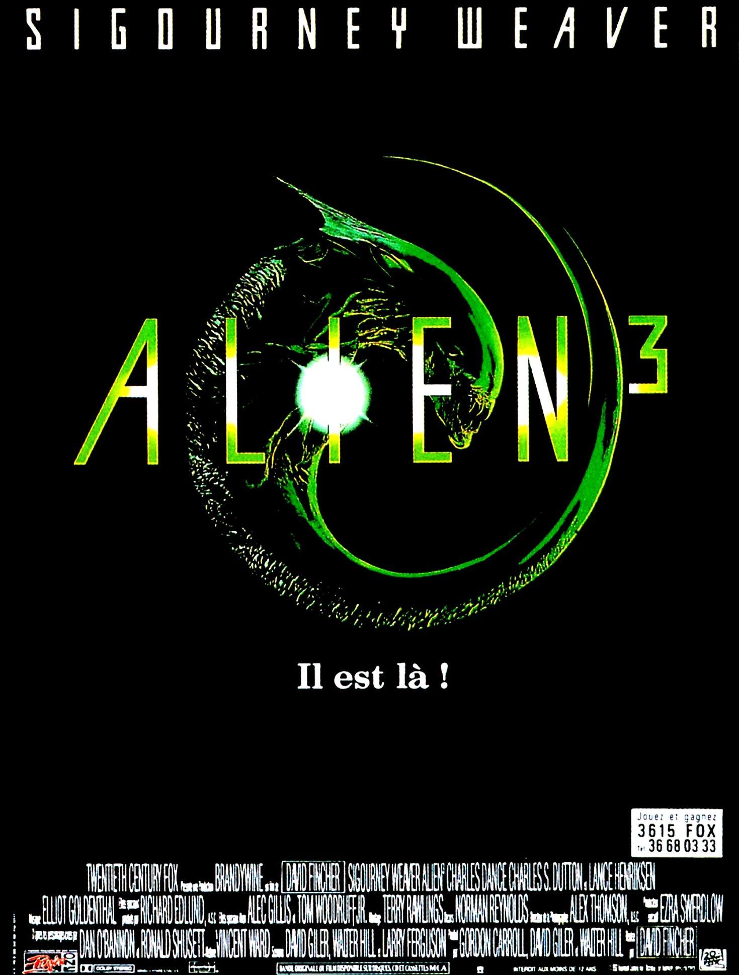 Anecdotes du film Alien³ - AlloCiné