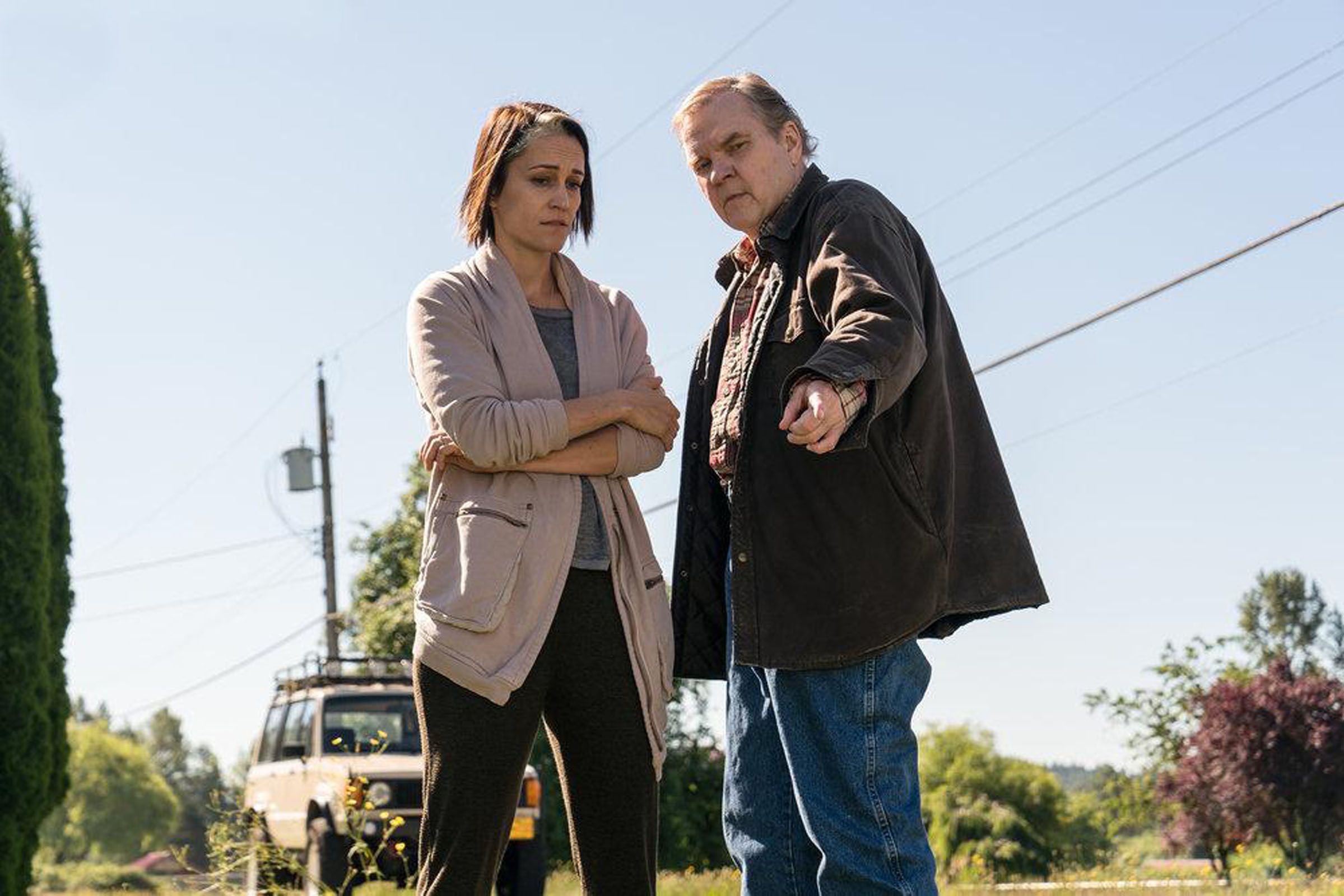 Photo de Luvia Petersen Ghost Wars Photo Meat Loaf, Luvia Petersen