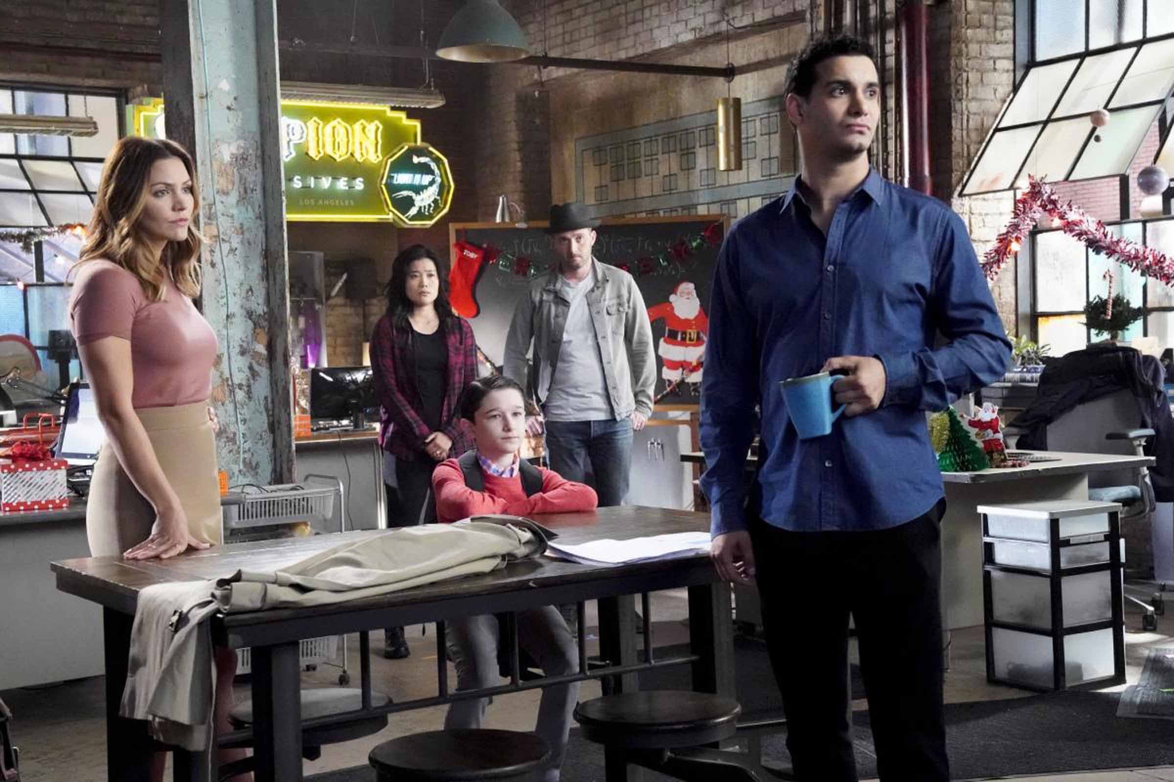 Série Scorpion Saison 5 Scorpion : Photo Eddie Kaye Thomas, Elyes Gabel, Jadyn Wong, Katharine