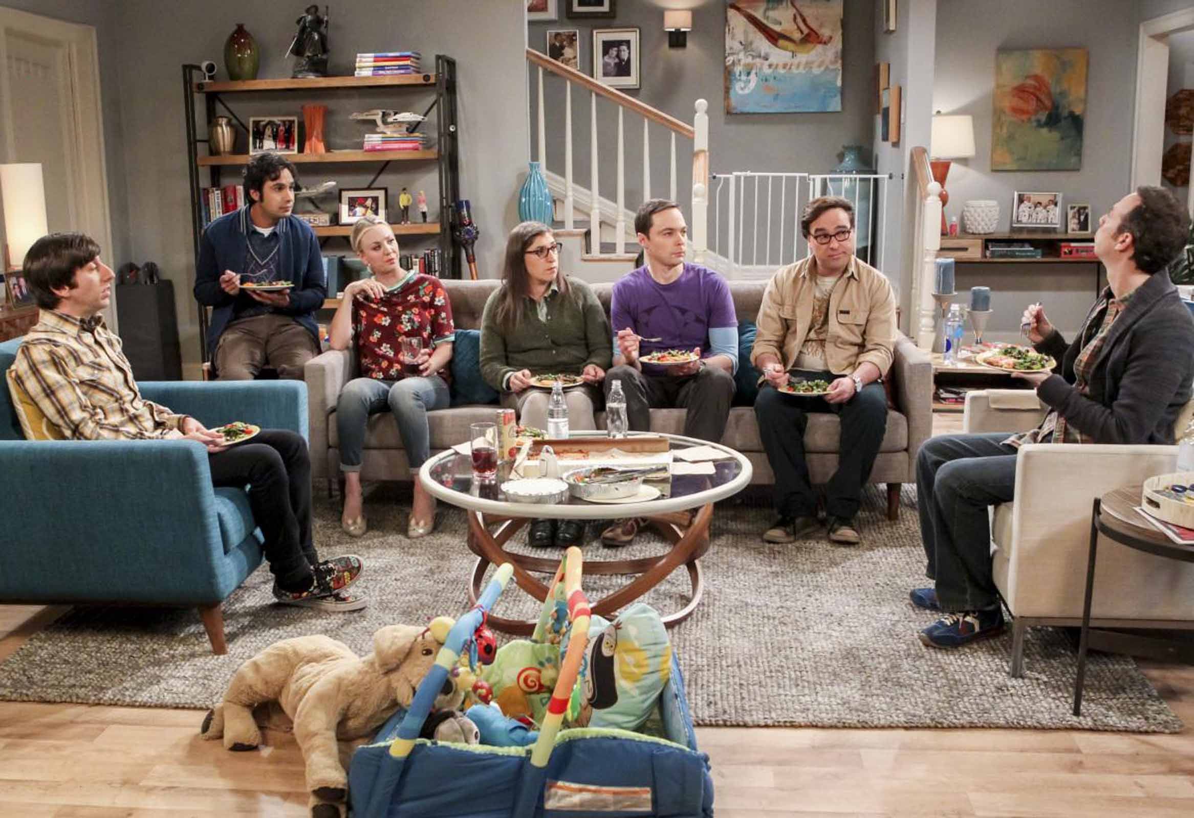 The Big Bang Theory : The Big Bang Theory : Photo Jim Parsons, Kunal - The Big Bang Theory Season 12 Episode 15 Cast
