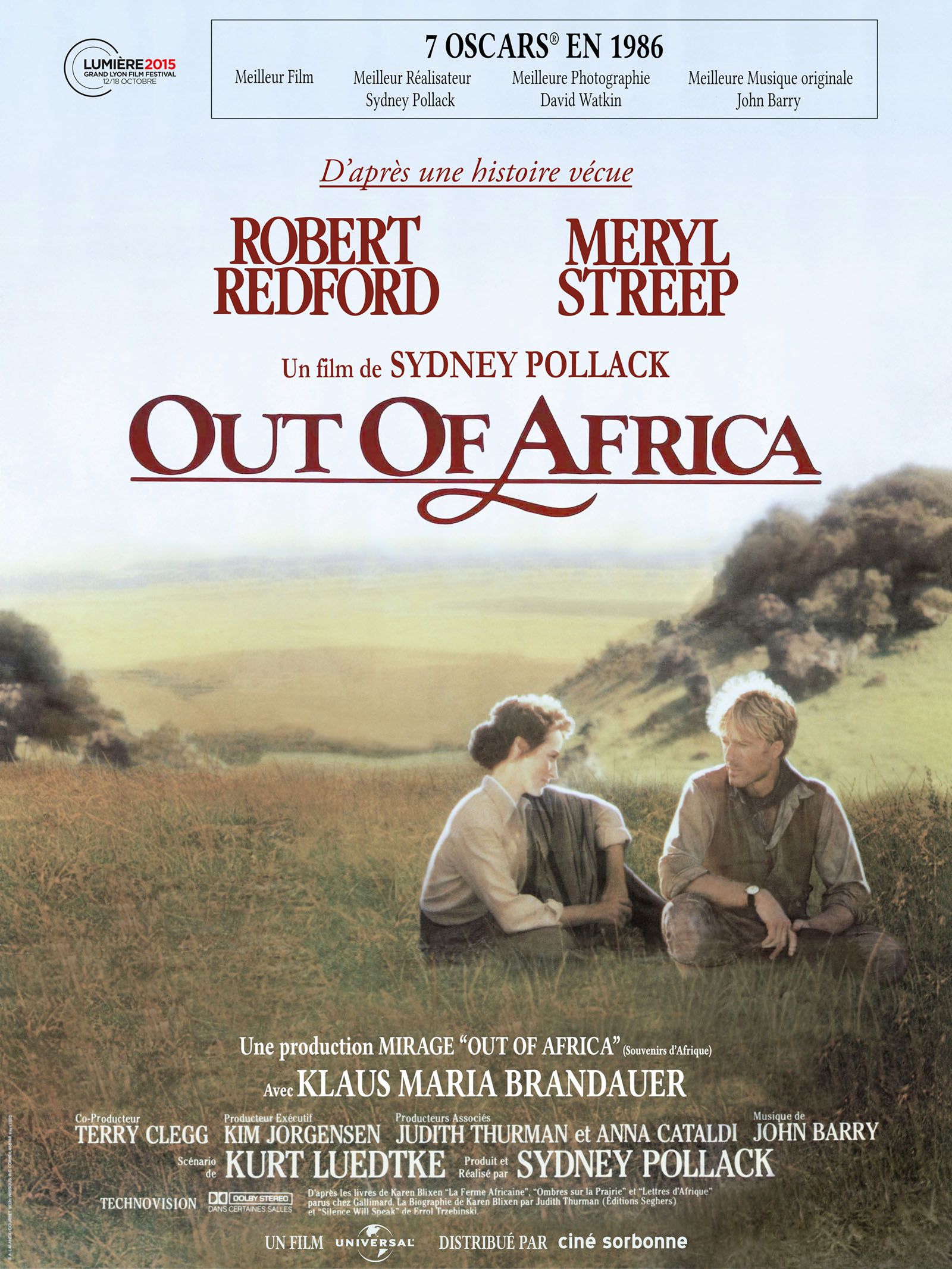 Out of Africa - Souvenirs d'Afrique streaming vf gratuit