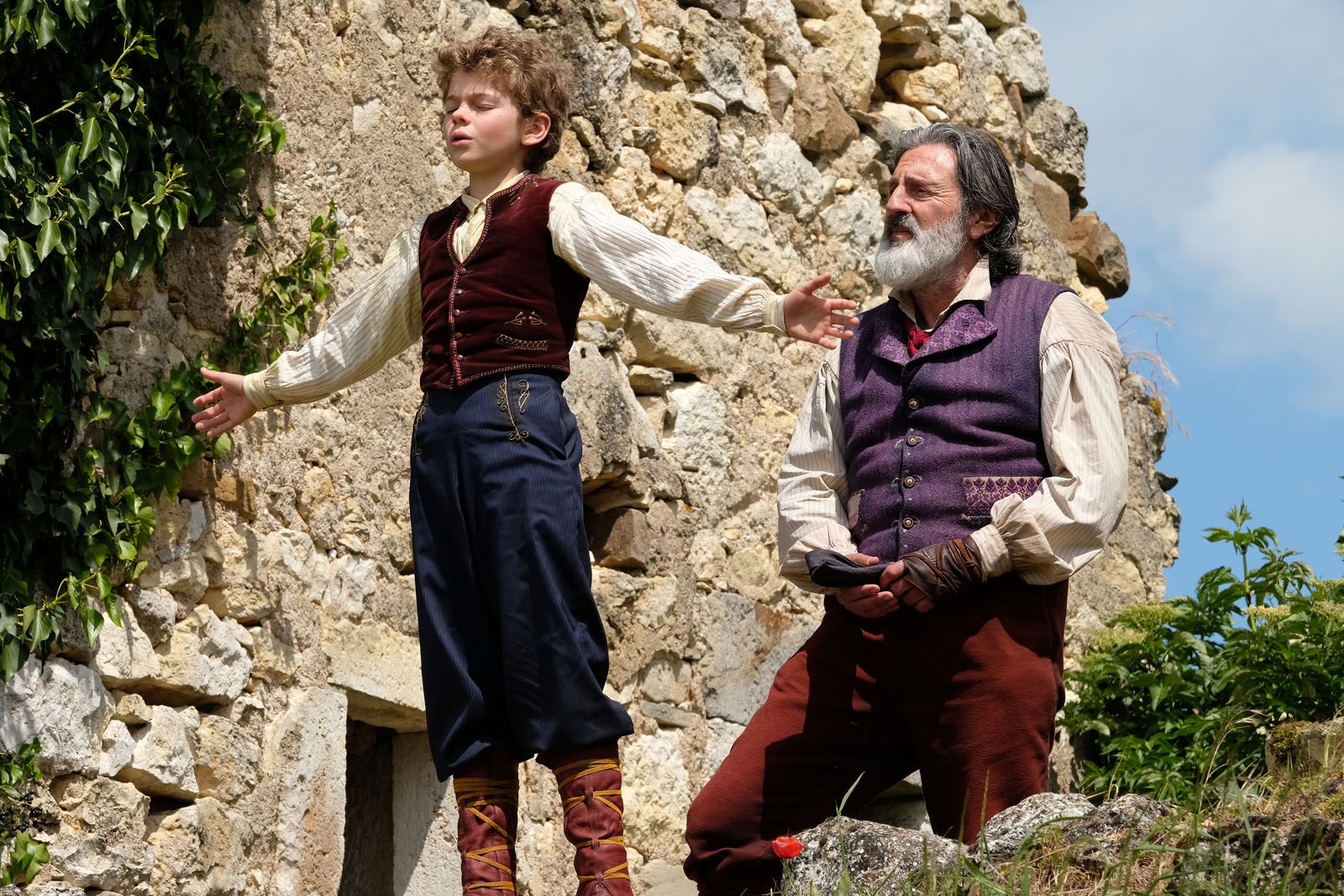 Films Et Séries Tv Avec Maleaume Paquin Photo de Maleaume Paquin - Rémi Sans Famille : Photo Daniel Auteuil