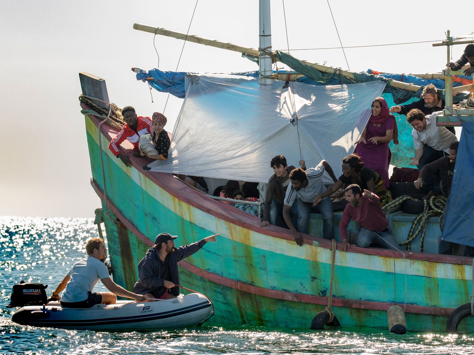 Sauvetage en mer de Timor : Sauvetage en mer de Timor : Photo Ewen