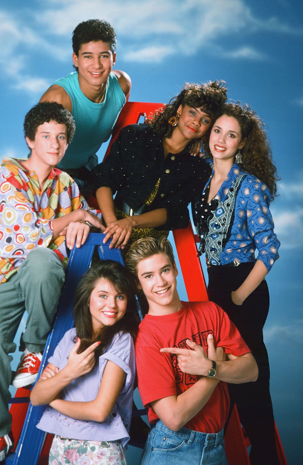 Photo de Dustin Diamond Photo Dustin Diamond, Elizabeth Berkley, Lark