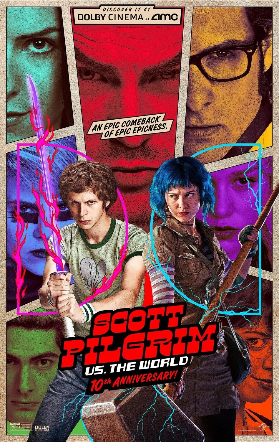 Affiche du film Scott Pilgrim - Photo 1 sur 58 - AlloCiné