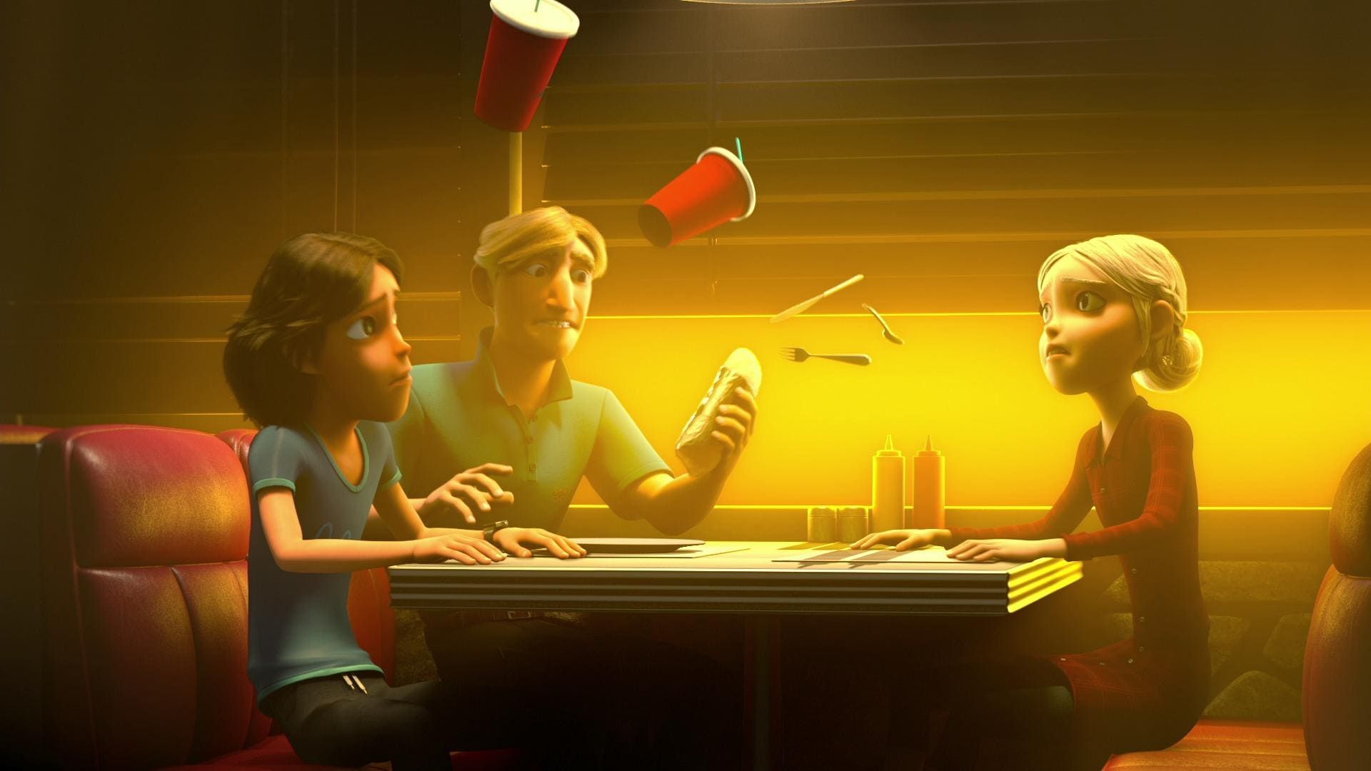Poster Le trio venu d'ailleurs : les contes d'Arcadia - Saison 1