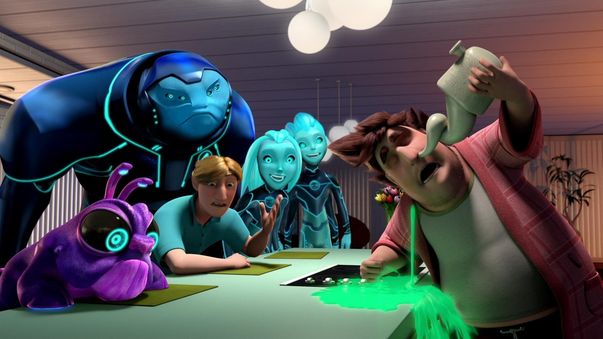 Poster Le trio venu d'ailleurs : les contes d'Arcadia saison 2