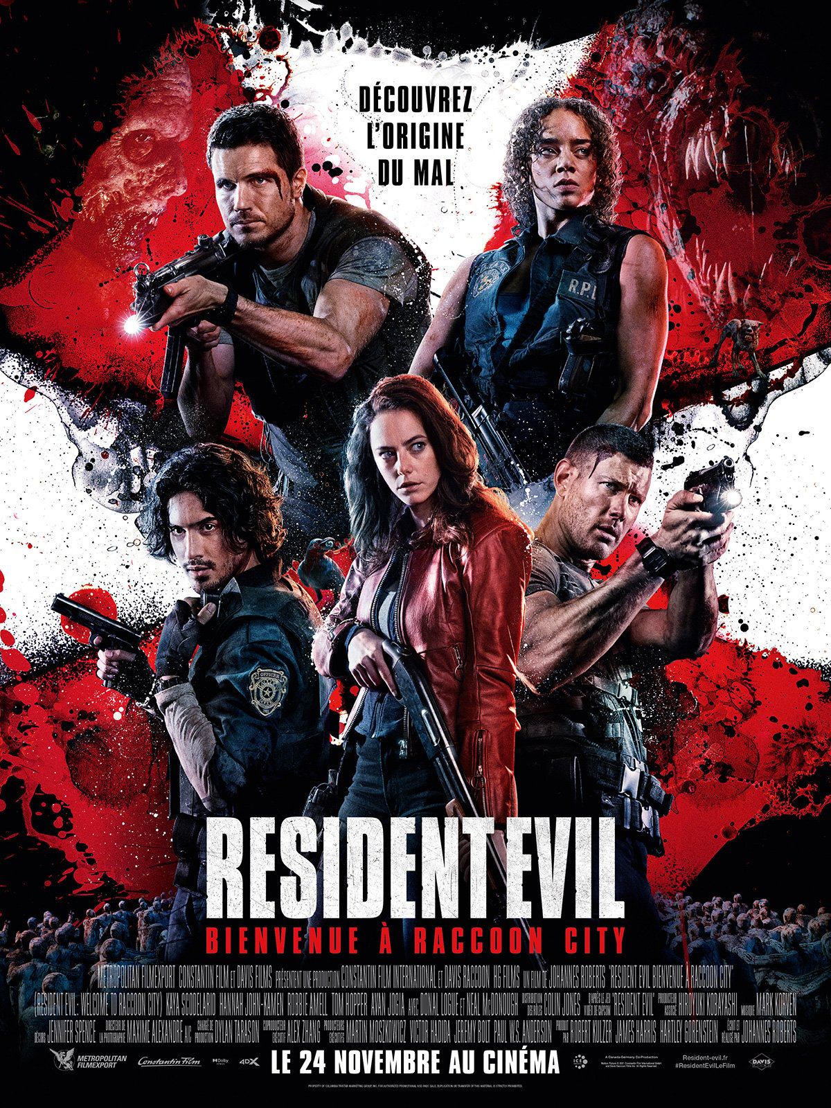 Cinémas et séances du film Resident Evil : Bienvenue à Raccoon City à