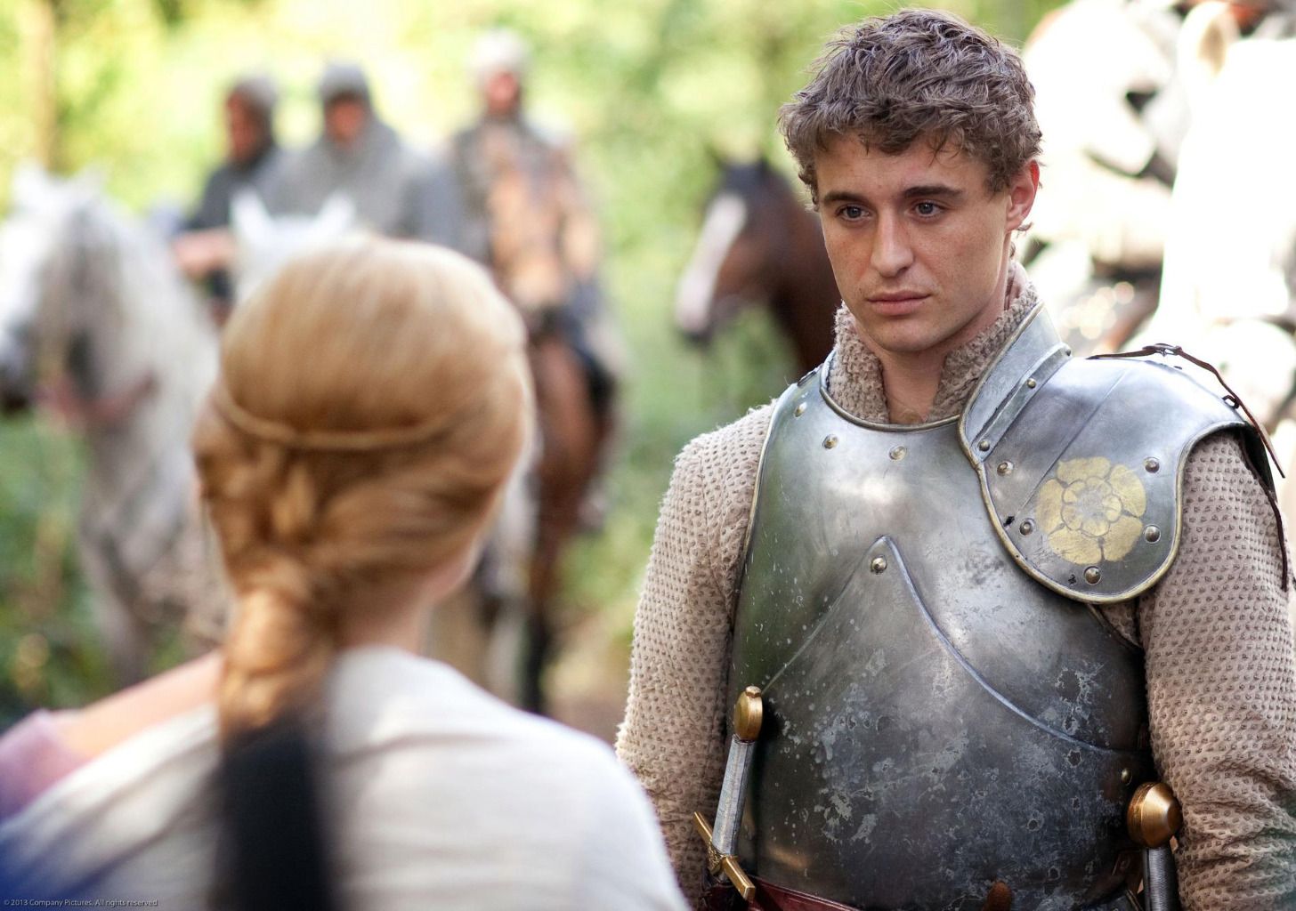 Photo de Rebecca Ferguson - The White Queen : Photo Max Irons, Rebecca