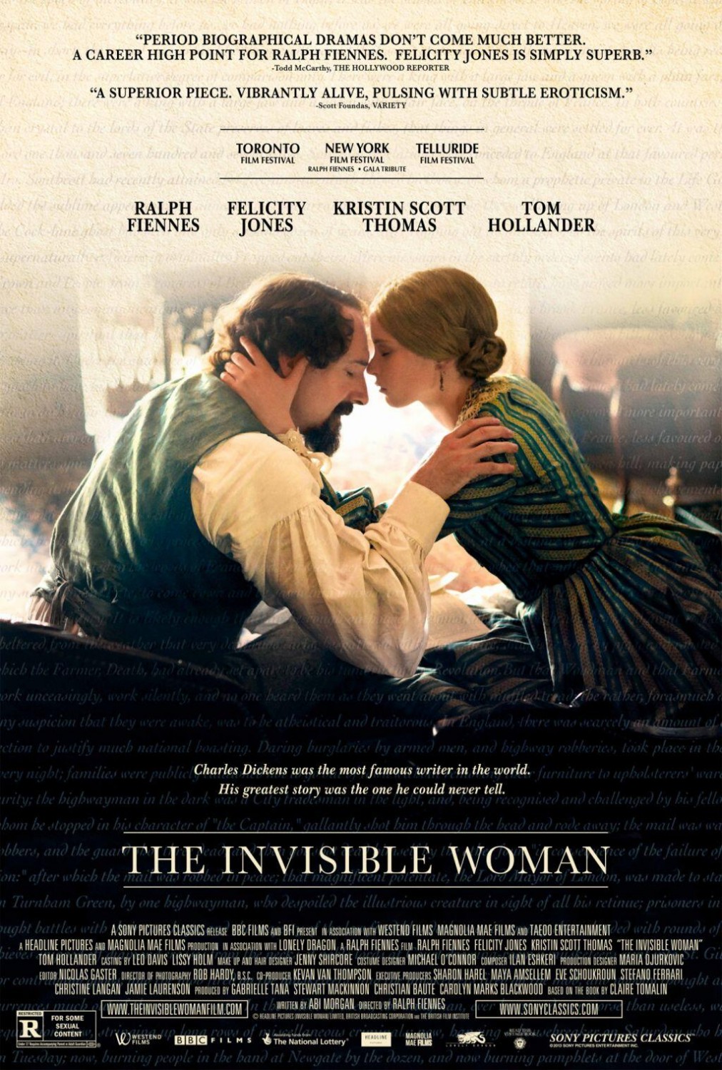 [好雷] 狄更斯的秘密情史 The Invisible Woman (2013 英國片)