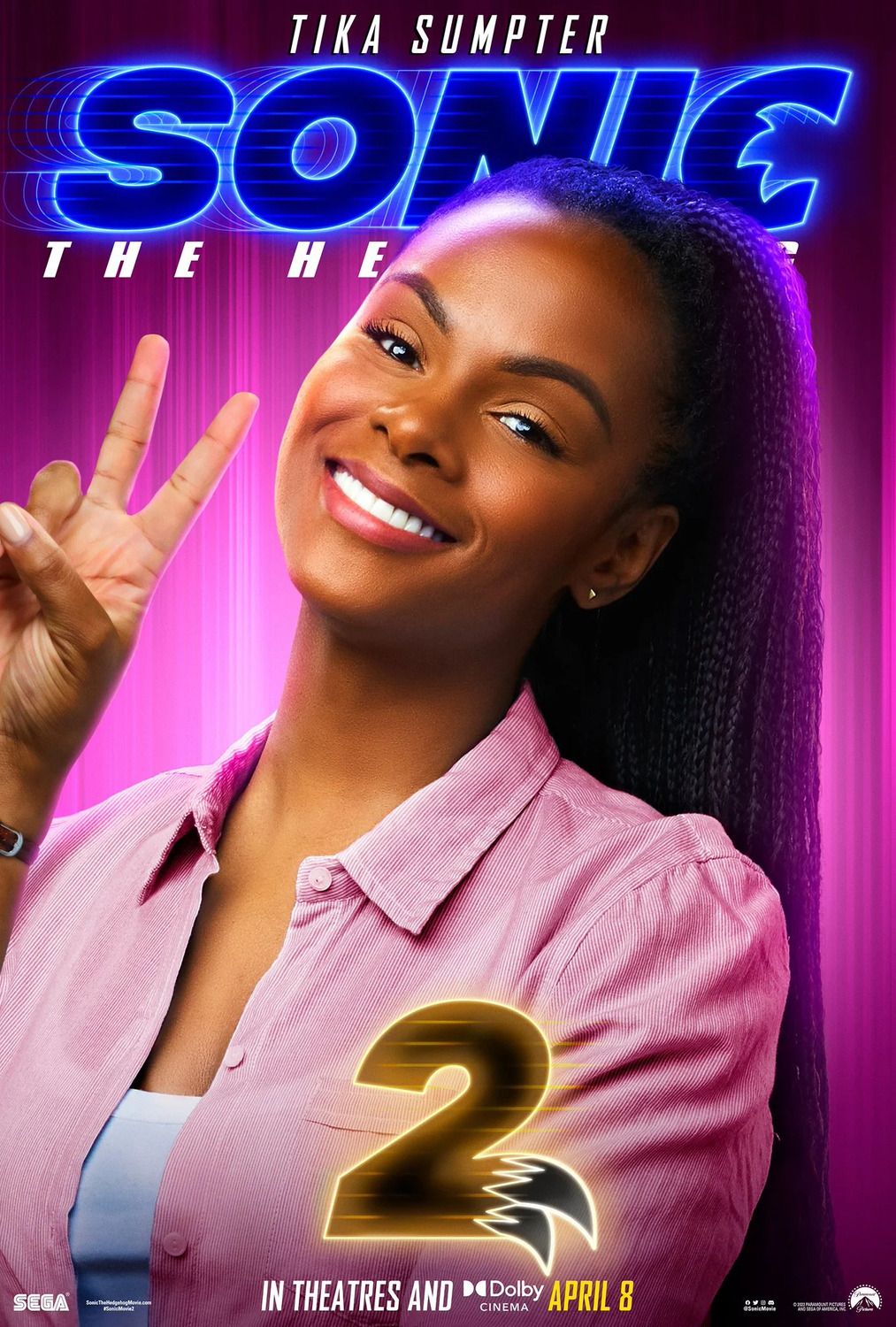 Affiche du film Sonic 2 le film Photo 26 sur 46 AlloCiné