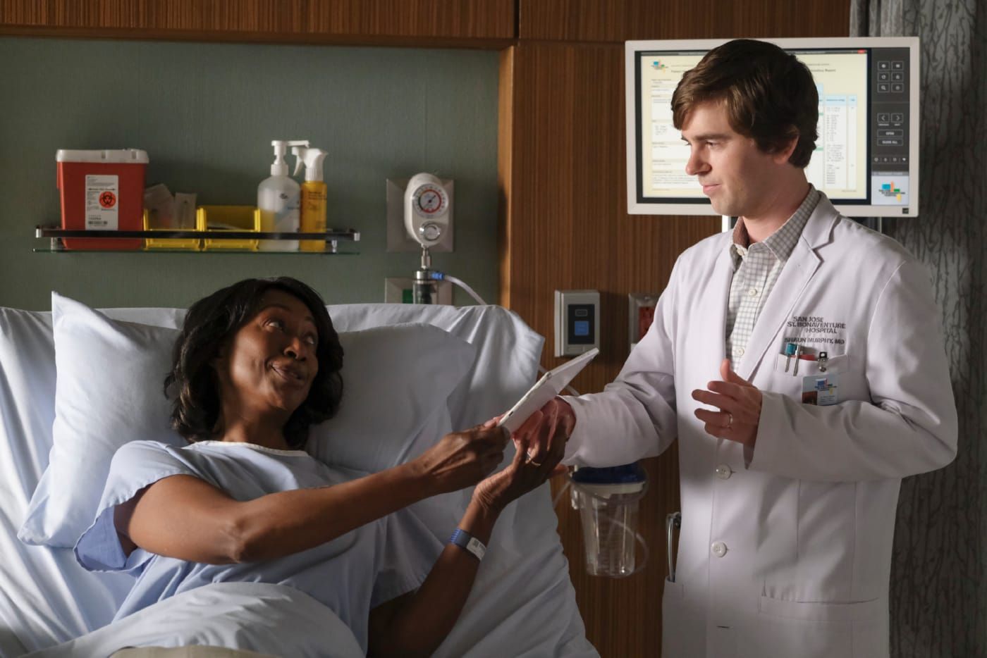 Good Doctor Good Doctor Photo Freddie Highmore, April Grace 29