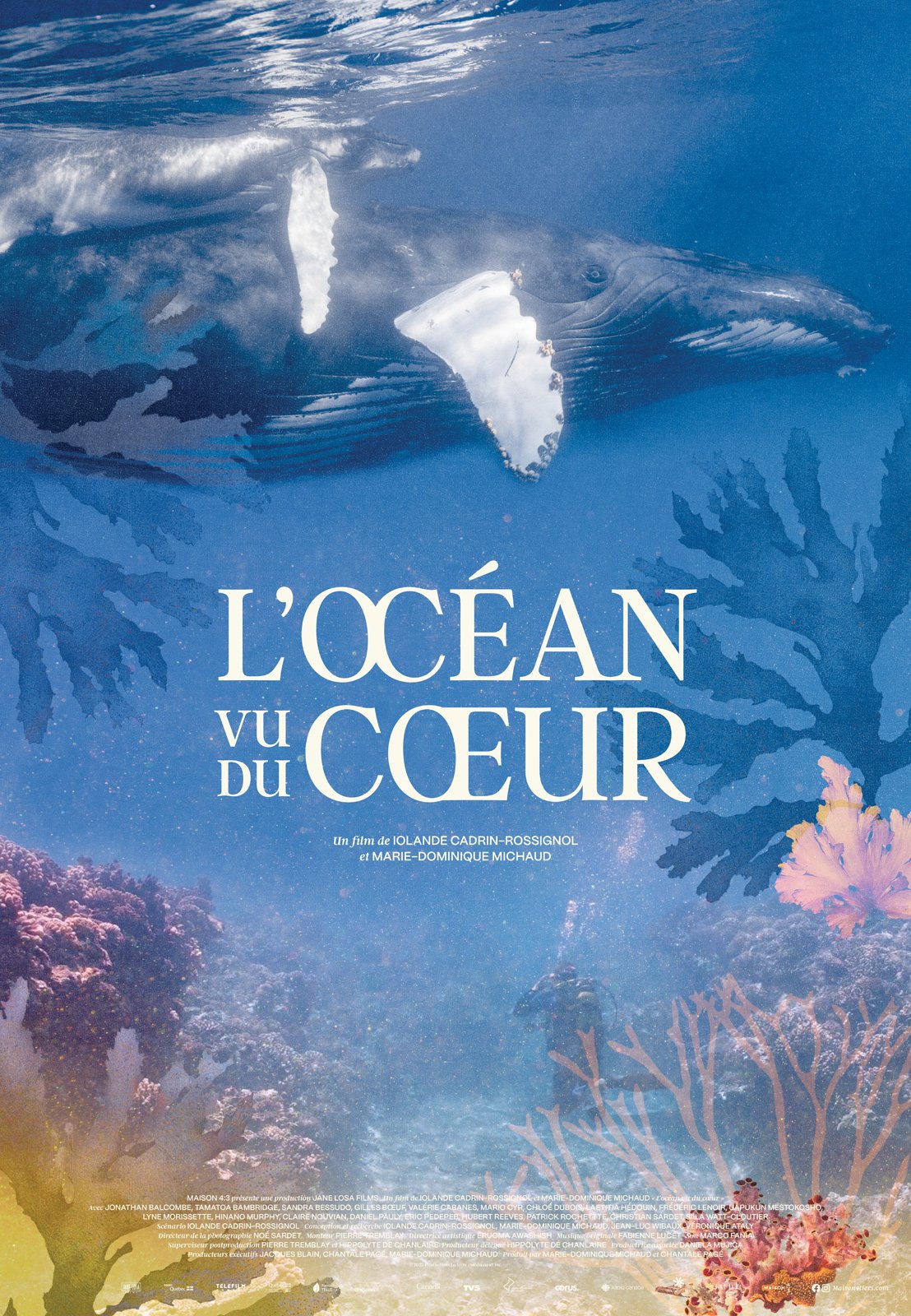 Affiche film L'OCEAN VU DU COEUR