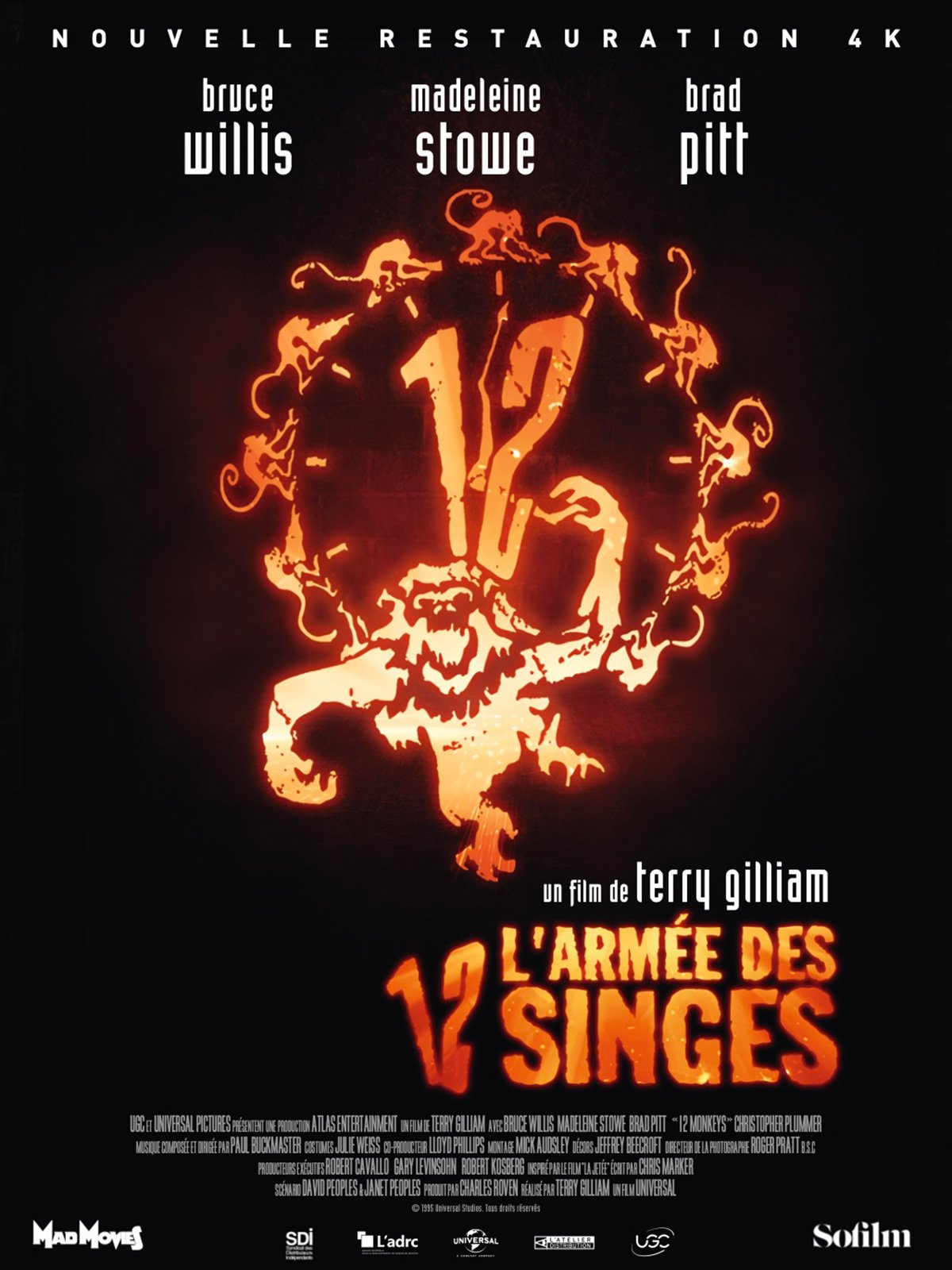 L'Armée des 12 singes en DVD : L'Armée des 12 Singes - HD DVD - AlloCiné