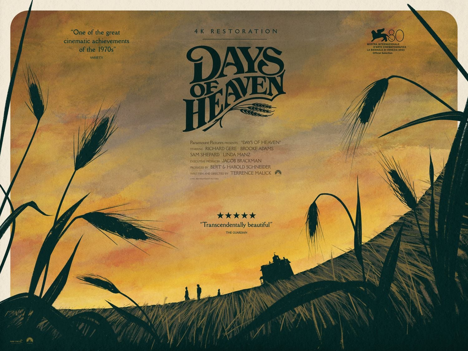 Affiche du film Les Moissons du ciel - Photo 1 sur 8 - AlloCiné