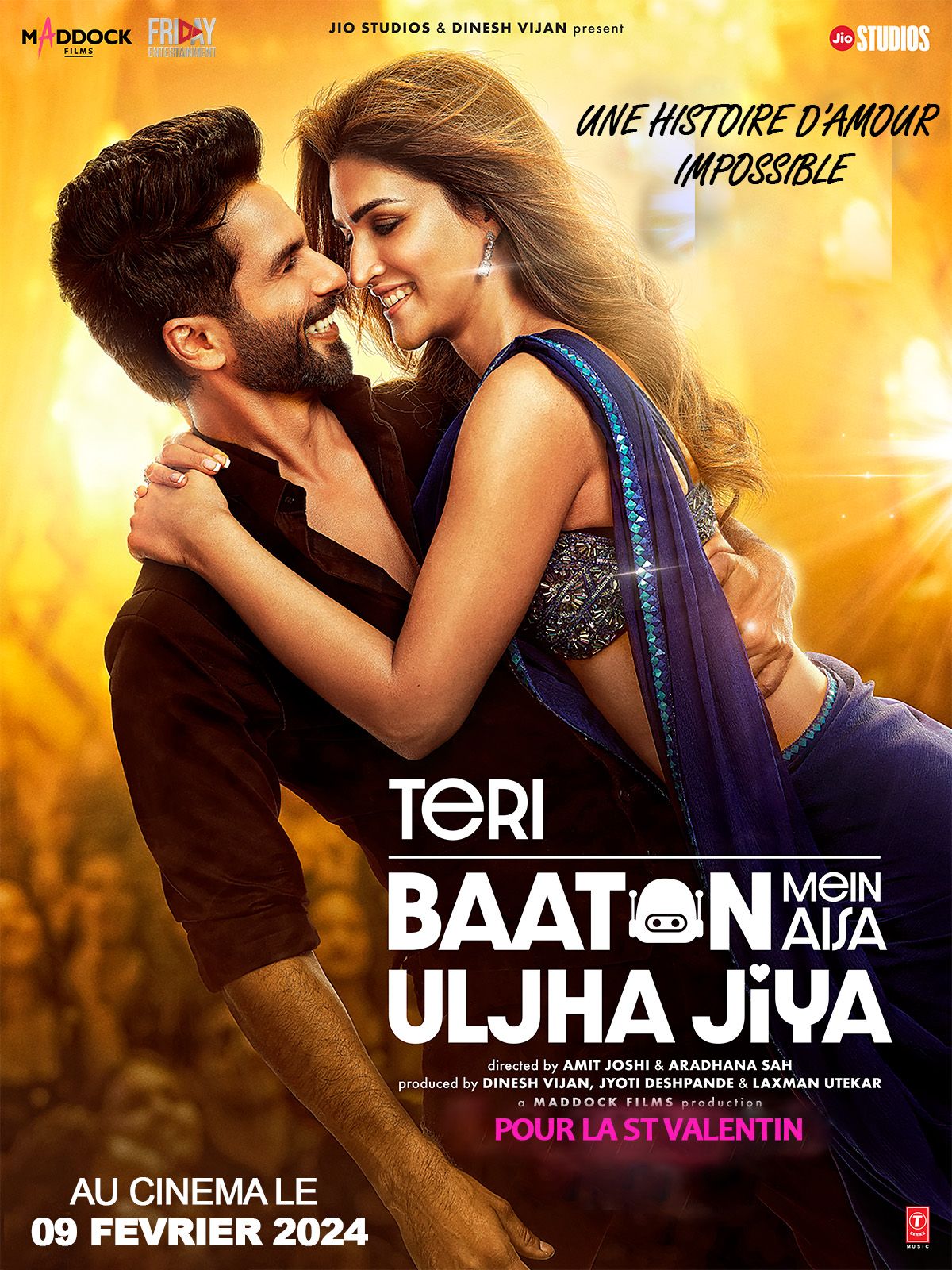 Teri Baaton Mein Aisa Uljha Jiya streaming fr