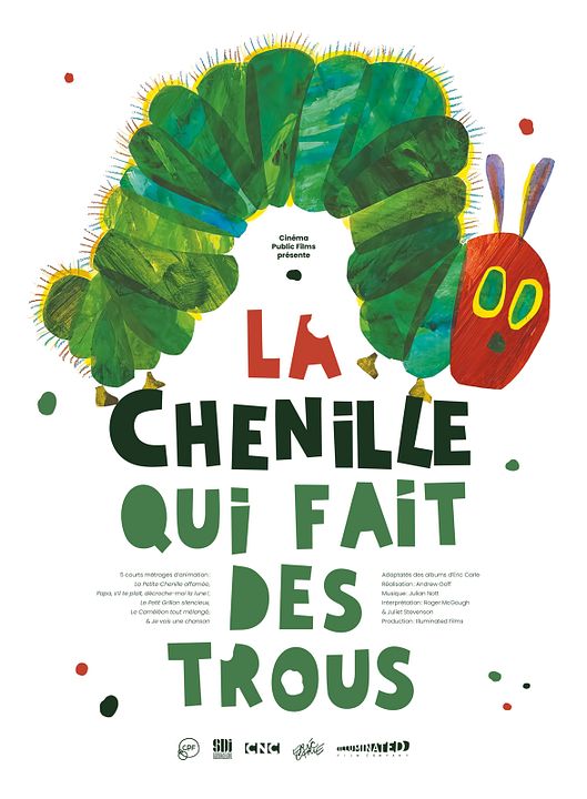 La Chenille qui fait des trous : Affiche