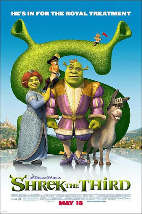 Shrek le troisième : Affiche