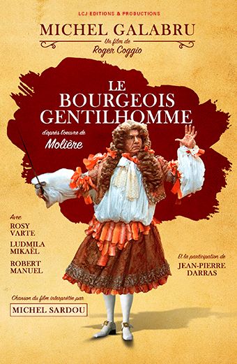 Le Bourgeois gentilhomme : Affiche