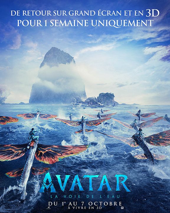 Avatar : la voie de l'eau : Affiche