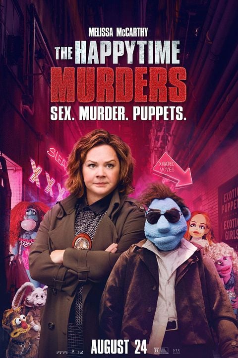 Carnage chez les Puppets : Affiche