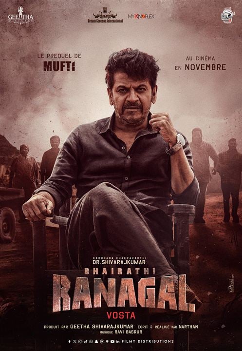 Bhairathi Ranagal : Affiche