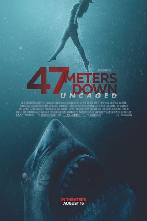 47 Meters Down: Uncaged : Affiche