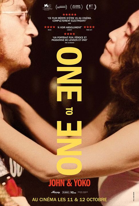 One To One: John & Yoko : Affiche