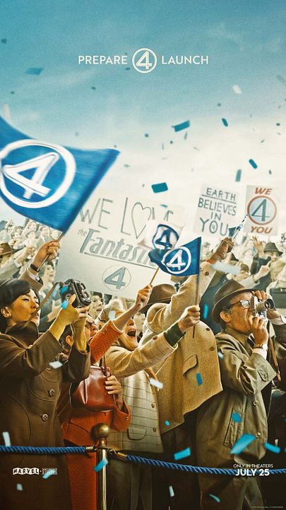 Les 4 Fantastiques : Premiers pas : Affiche