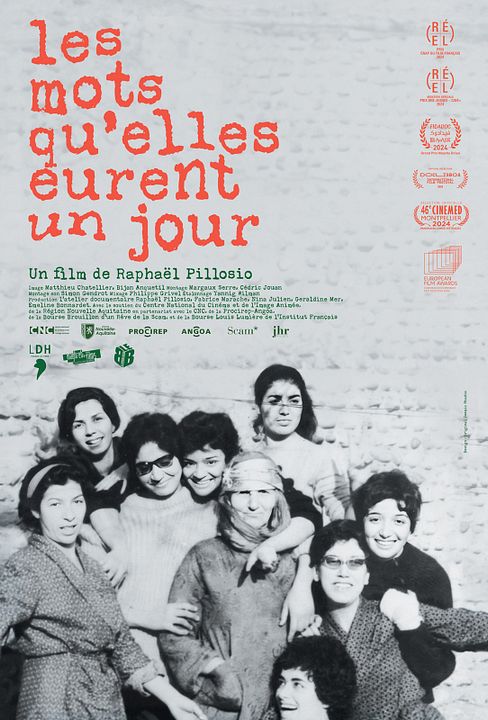 Les Mots qu'elles eurent un jour : Affiche