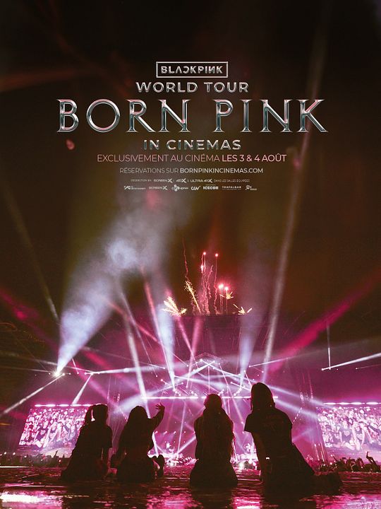 BlackPink World Tour [Born Pink] in cinemas : Affiche