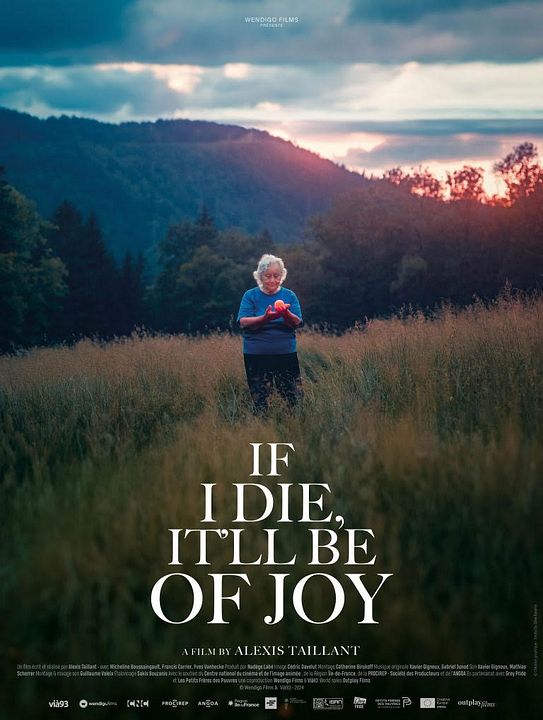 Si je meurs, ce sera de joie : Affiche