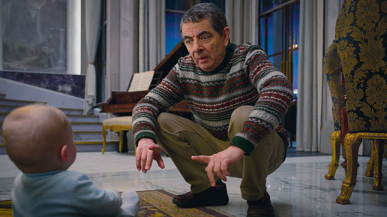 Seul face au bébé : Photo Rowan Atkinson