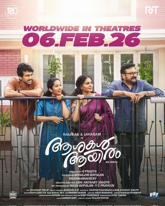 Ashakal Aayiram : Affiche