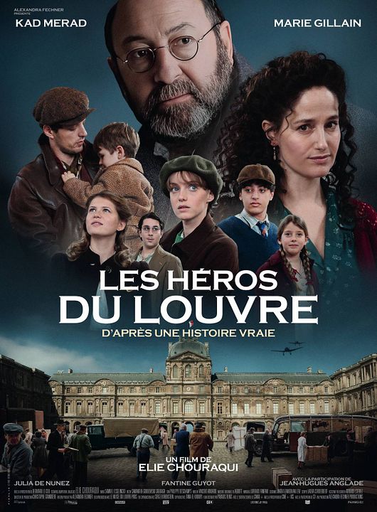 Les Héros du Louvre : Affiche