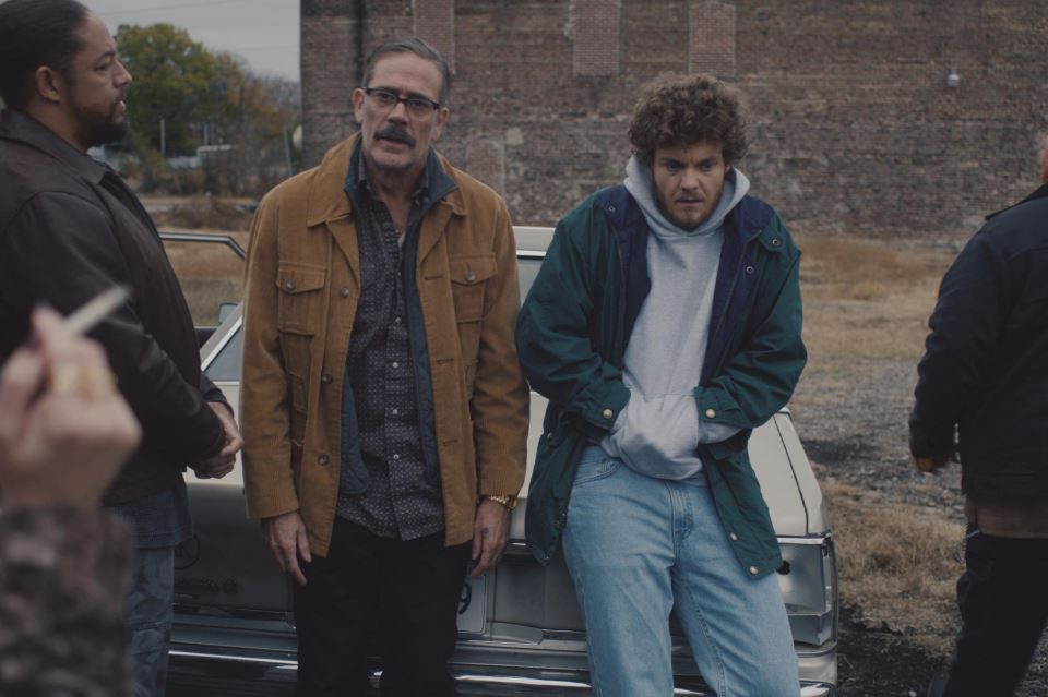 Témoin sous tension : Photo Jack Quaid, Jeffrey Dean Morgan
