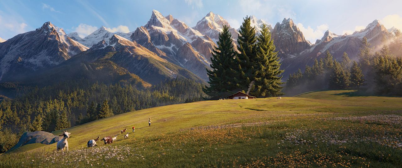 Heidi et le lynx des montagnes : Photo