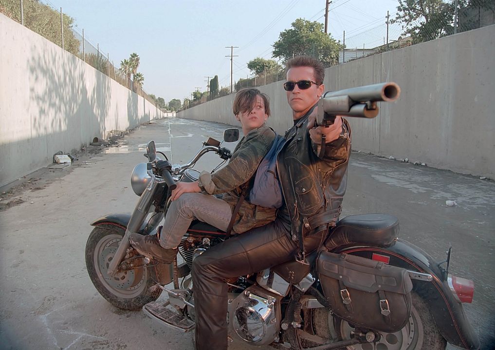 Photo Arnold Schwarzenegger, Edward Furlong
