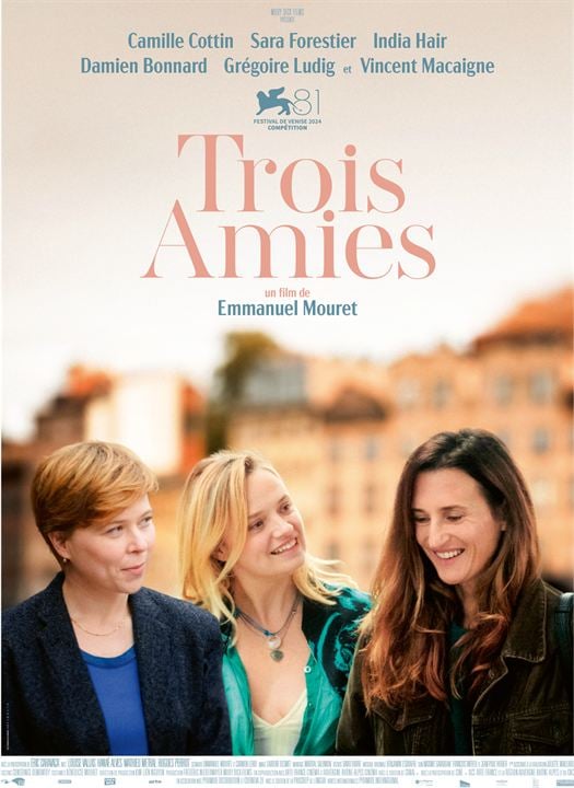 Trois amies : Affiche