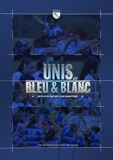 Unis en bleu et blanc : Affiche