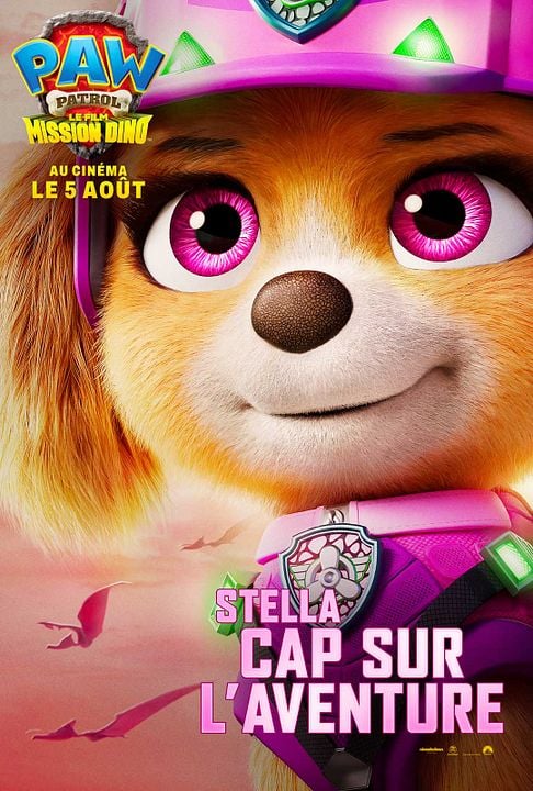 La Pat' Patrouille : Le film mission Dino : Affiche