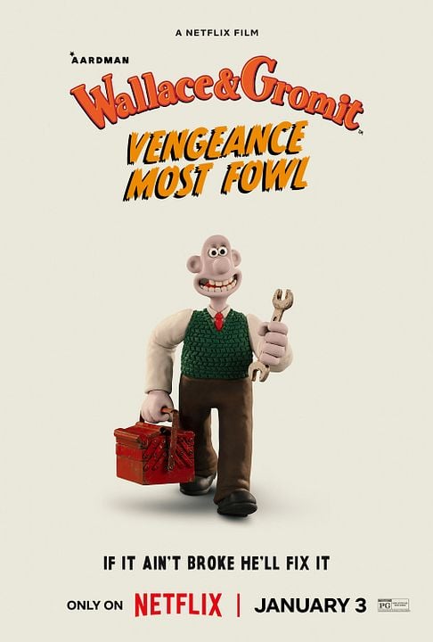 Wallace et Gromit : La palme de la vengeance : Affiche