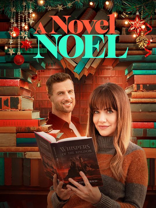 Coup de foudre à la librairie de Noël : Affiche